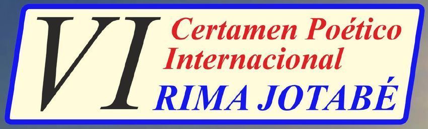 VI Certamen Poético Internacional Rima Jotabé