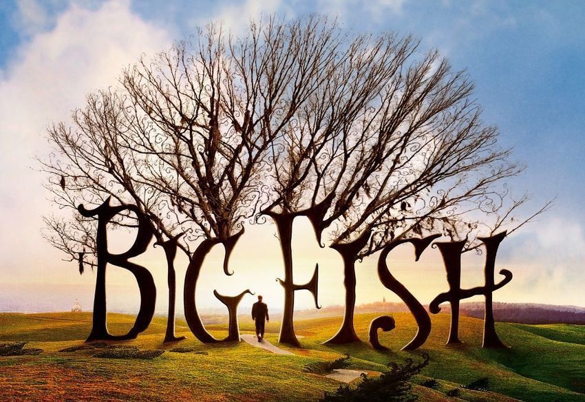 Afiche de “Big Fish” (2003), de Tim Burton