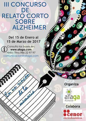 Tercer Concurso de Relato Corto “En un Rincón de la Memoria”