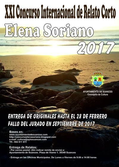 XXI Concurso Internacional de Relato Corto “Elena Soriano”