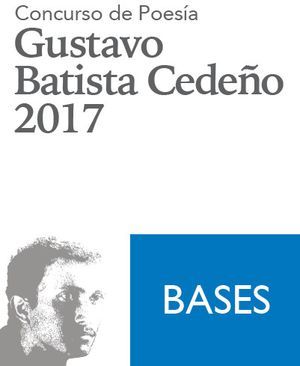 Concurso de Poesía Gustavo Batista Cedeño 2017