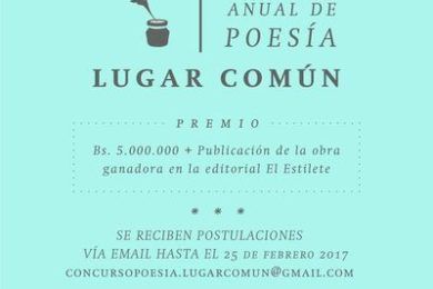 II Concurso Anual de Poesía Librería Lugar Común