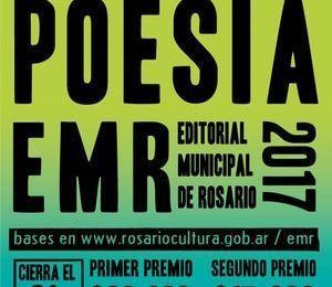 Primer Concurso Nacional de Poesía Editorial Municipal de Rosario