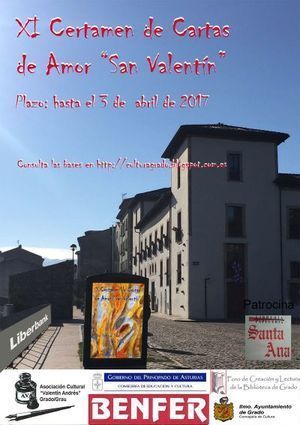 XI Certamen Literario de Cartas de Amor San Valentín