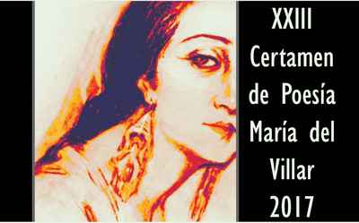 XXIII Certamen de Poesía María del Villar 2017
