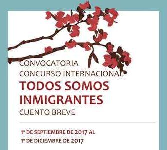 Concurso Internacional de Cuento Breve “Todos somos inmigrantes”