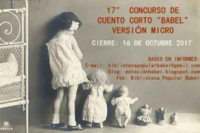 17º Concurso Nacional de Microcuento “Babel”