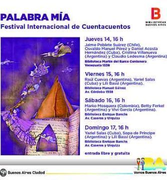 XVI Festival Internacional de Cuentacuentos “Palabra Mía”