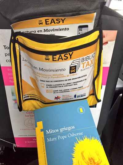 BiblioTaxi, Lectura en Movimiento