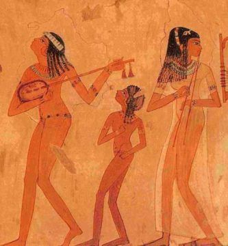 Representación de la danza en el antiguo Egipto