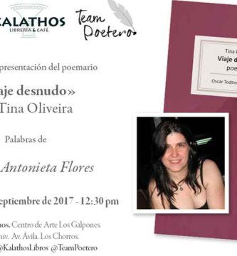 “Viaje desnudo”, de Tina Oliveira