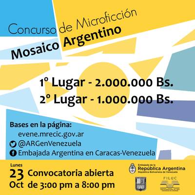 Concurso de Microficción “Mosaico Argentino” - Filuc 2017