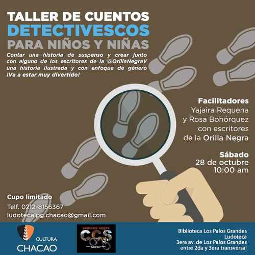 Taller de cuentos detectivescos para niños