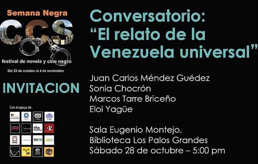Conversatorio “El relato de la Venezuela universal”