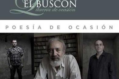 “Poesía de ocasión” con Alfredo Chacón, Luis Gerardo Mármol y Alejandro Sebastiani Verlezza