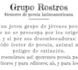I Premio de Poesía “Rostros” para autores con varios rostros