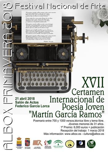 XVII Certamen Internacional de Poesía “Martín García Ramos”