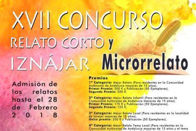 XVII Concurso de Relato Corto y Microrrelato de Iznájar