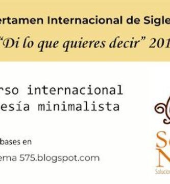 4º Certamen Internacional de Siglema 575 “Di lo que quieres decir” 2018