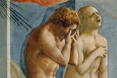 “La expulsión de Adán y Eva del Paraíso terrenal”, de Masaccio (1426-1428)
