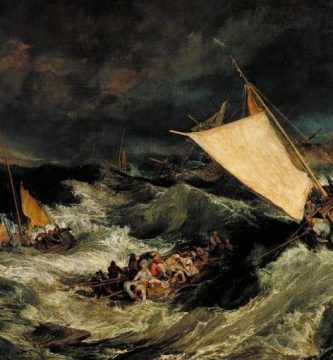 “El naufragio”, de William Turner (1805)