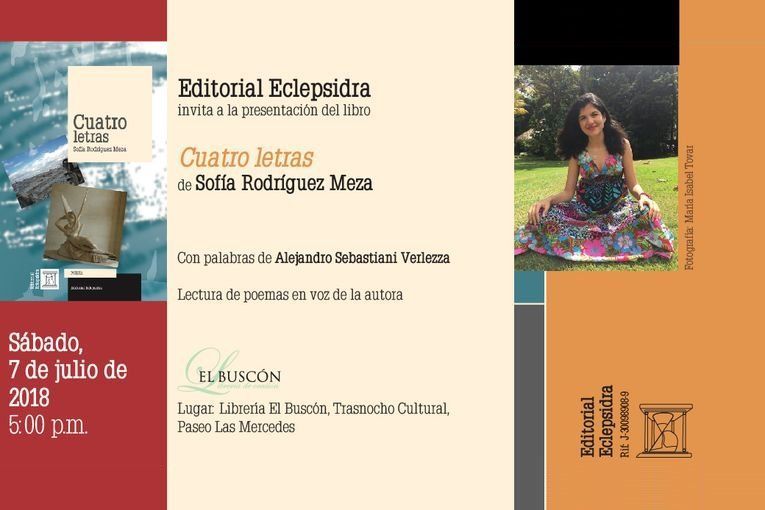 “Cuatro letras”, de Sofía Rodríguez Meza