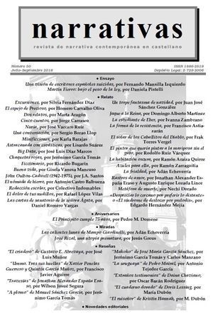 Narrativas, revista de narrativa contemporánea en castellano