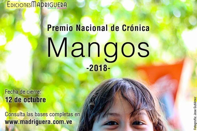 Premio Nacional de Crónica “Mangos” 2018