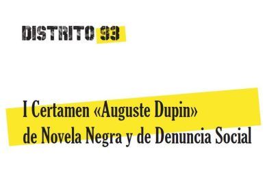 I Certamen “Auguste Dupin” de Novela Negra y de Denuncia Social