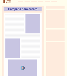Campaña para evento