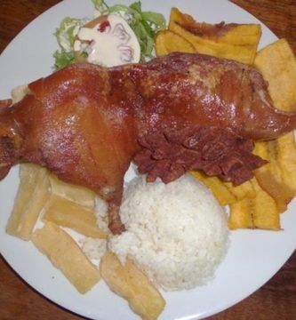 Cuyi al plato... con arroz, por Benedicto González Vargas