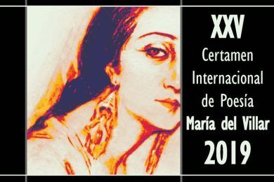 XXV Certamen Internacional de Poesía María del Villar 2019