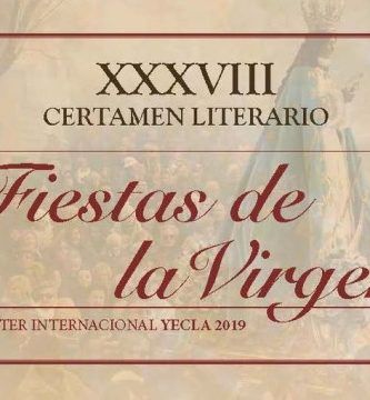 XXXVIII Certamen Literario Fiestas de la Virgen Yecla 2019