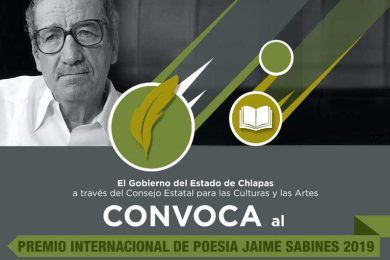 Premio Internacional de Poesía Jame Sabines 2019