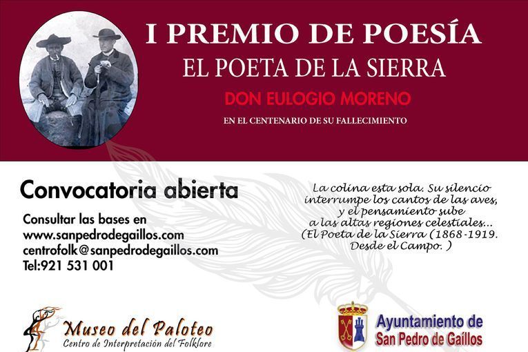I Premio de Poesía “Poeta de la Sierra”