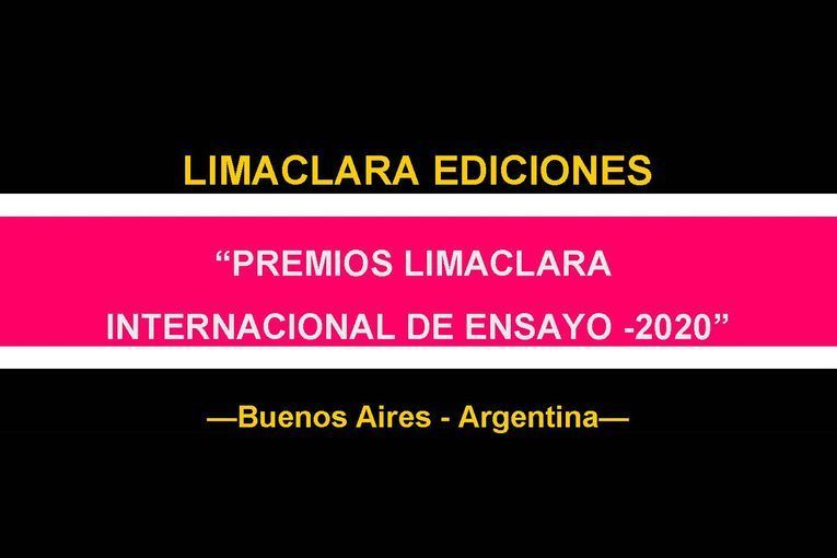 Premios Limaclara Internacional de Ensayo 2020