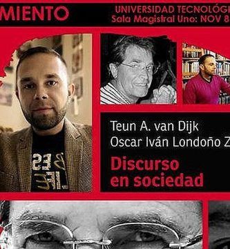 “Discurso en sociedad”, de Teun A. van Dijk y Oscar Iván Londoño Zapata