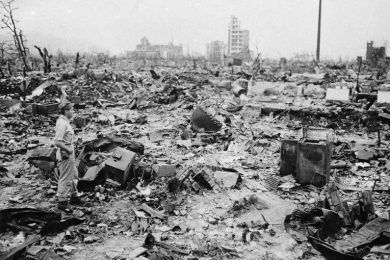 Hiroshima en septiembre de 1945