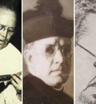 Antonio Carrillo, Carlos Borges y Elisio Jiménez Sierra
