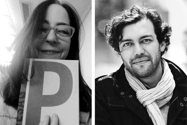 Gabriela Kizer y Adalber Salas Hernández