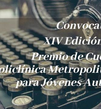 Premio de Cuento Policlínica Metropolitana para Jóvenes Autores edición 2020