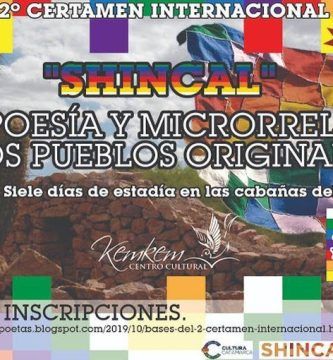 2° Certamen Internacional Shincal de Poesía y Microrrelato a los Pueblos Originarios