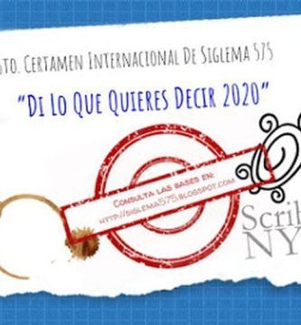 6º Certamen Internacional de Siglema 575 “Di lo que quieres decir” 2020