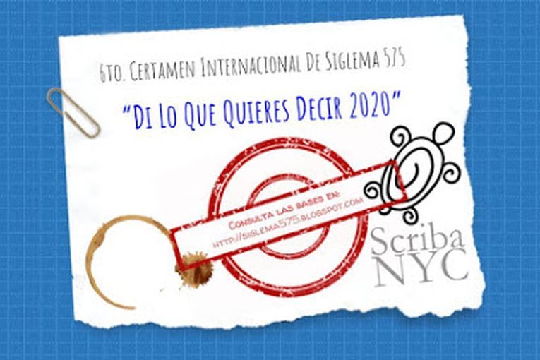 6º Certamen Internacional de Siglema 575 “Di lo que quieres decir” 2020