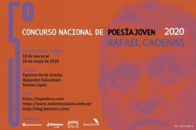 5° Concurso Nacional de Poesía Joven Rafael Cadenas