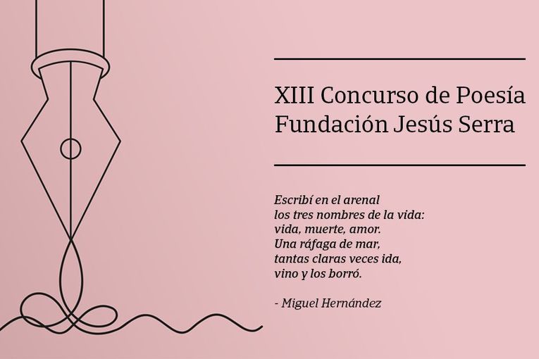 XIII Concurso de Poesía Fundación Jesús Serra