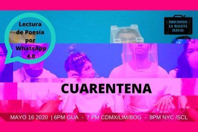 Convocatoria Abierta Lectura de Poesía por WhatsApp 4.0
