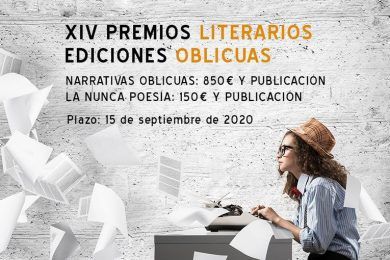 XIV Premios Literarios Ediciones Oblicuas