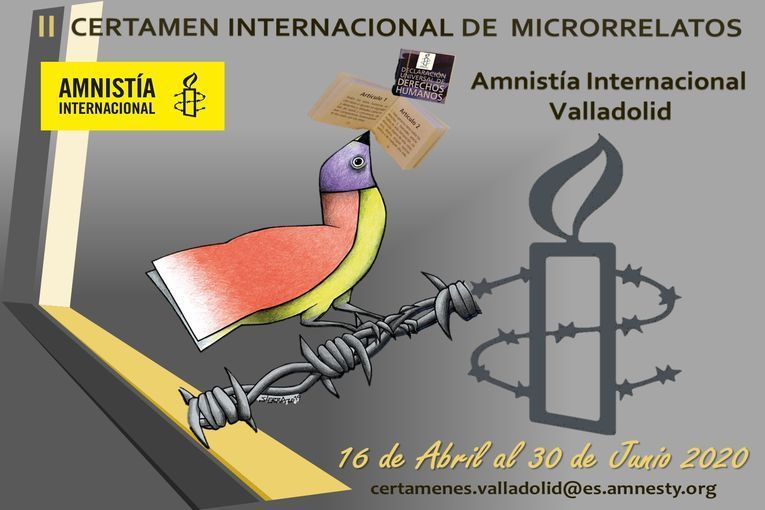 II Certamen Internacional de Microrrelatos Amnistía Internacional Valladolid 2020