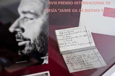 XVIII Premio Poético Internacional “Jaime Gil de Biedma y Alba”